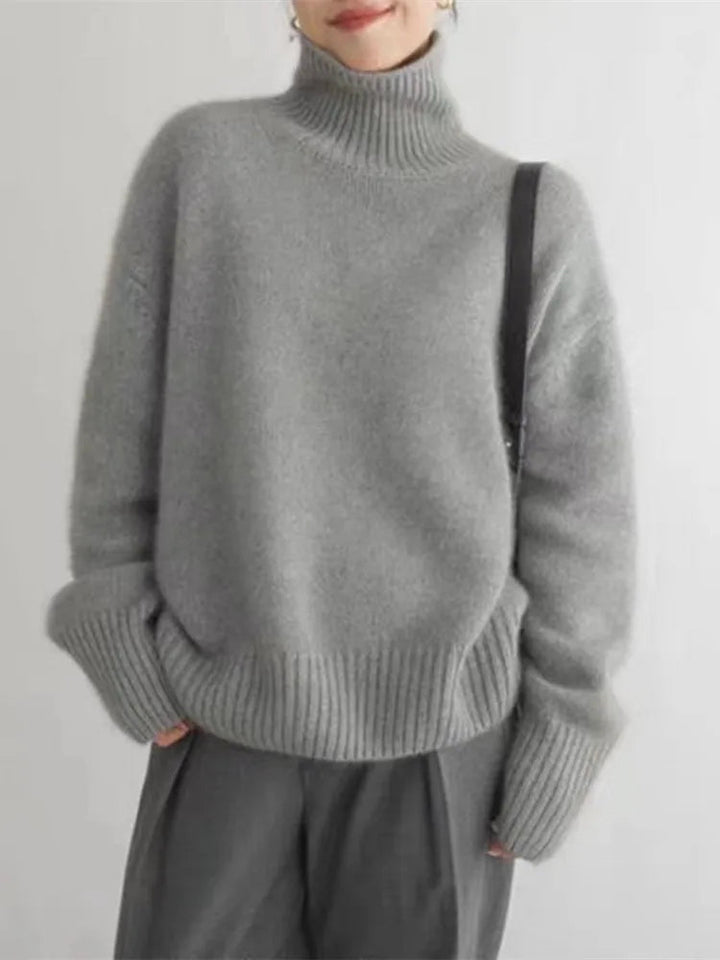 Liv™ | Blød Rullekravepullover
