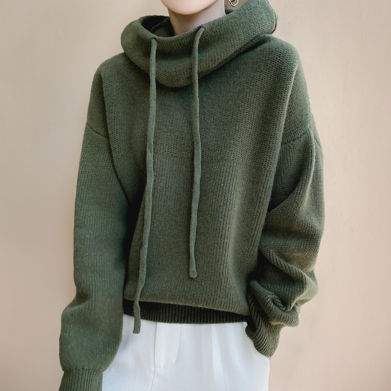 Sigrid™ | Rullekravepullover i Merinould