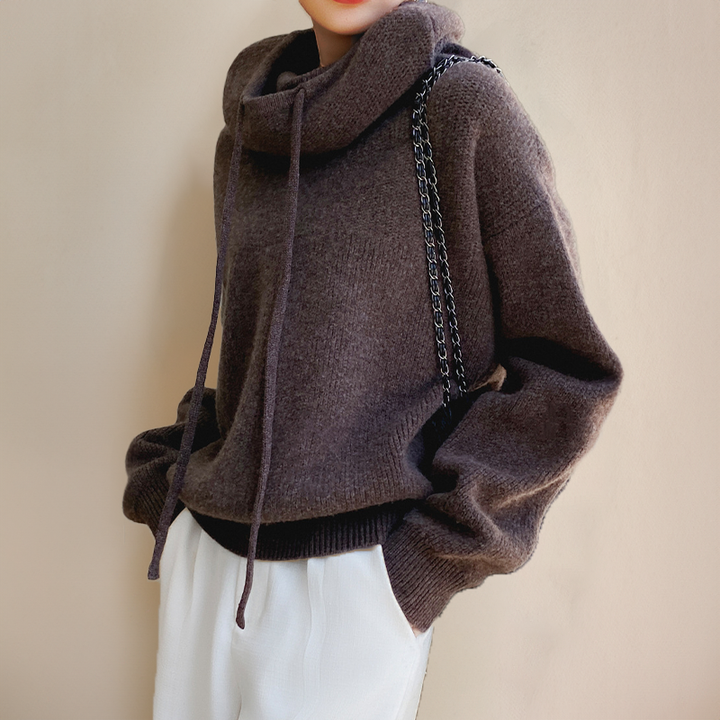 Sigrid™ | Rullekravepullover i Merinould