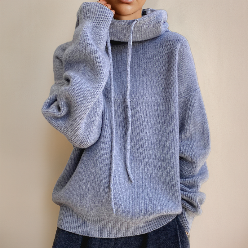 Sigrid™ | Rullekravepullover i Merinould