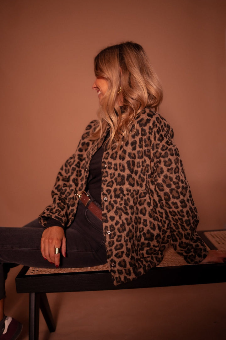 Rita™ | Trendy Jakke med Leopardprint