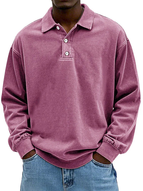 Jean | Stilfuld Langærmet Polo Shirt